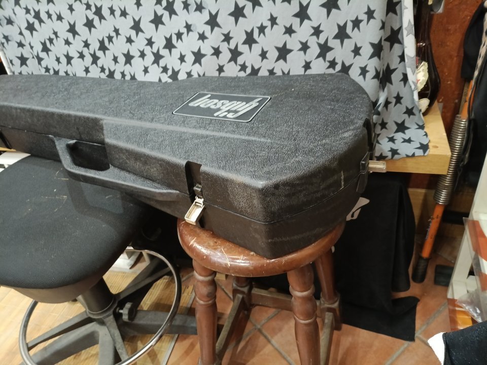 Estuche rígido para Gibson Les Paul "Chainsaw" case Gen3.70s