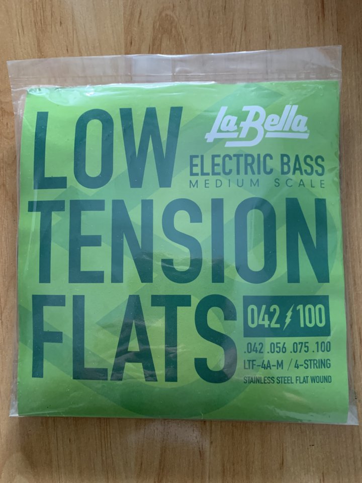 La Bella low tension Flats medium scale Bass Strings de segunda mano · Madrid · 35 €