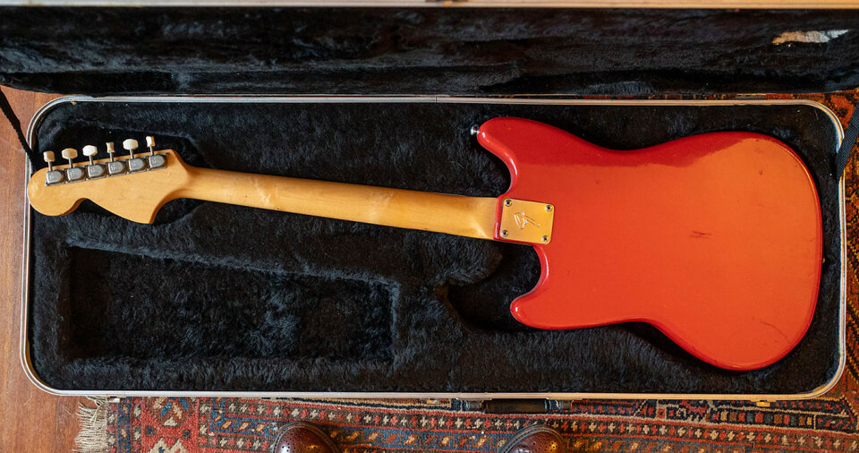 1973 Fender Bronco Dakota Red, vibrato original. COMPRA PROTEGIDA si quereis.