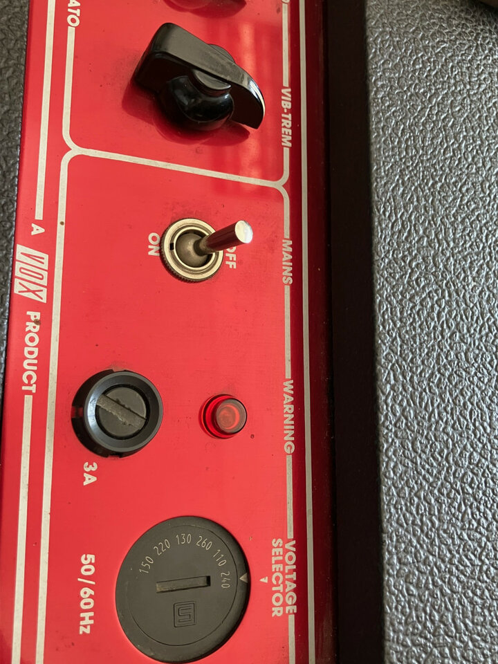 Amplificador VOX AC30 TB 30th anniversary edicion limitada 1991