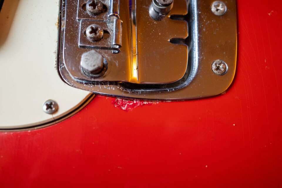 1973 Fender Bronco Dakota Red, vibrato original. COMPRA PROTEGIDA si quereis.