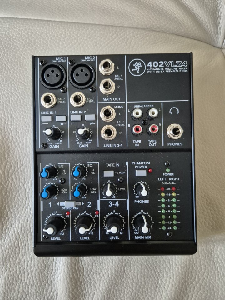 Mesa de Mezclas Mackie 402 VLZ4 de segunda mano · Foto 1 de 5 · Bizkaia · 100 €