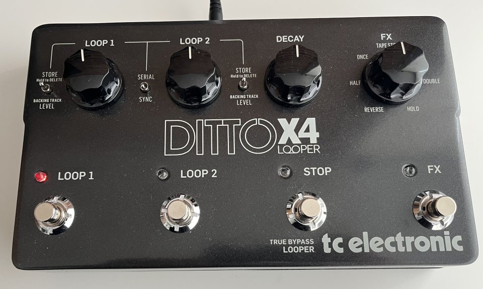 TC ELECTRONIC DITTO X4 looper