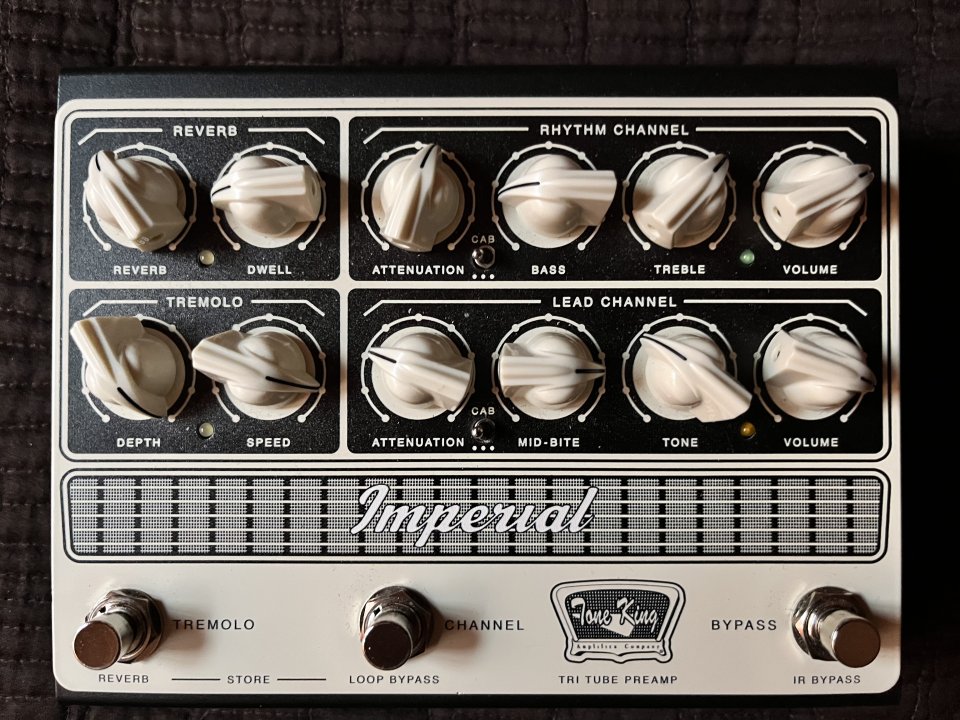 Tone King Imperial Preamp (retiro esta semana)
