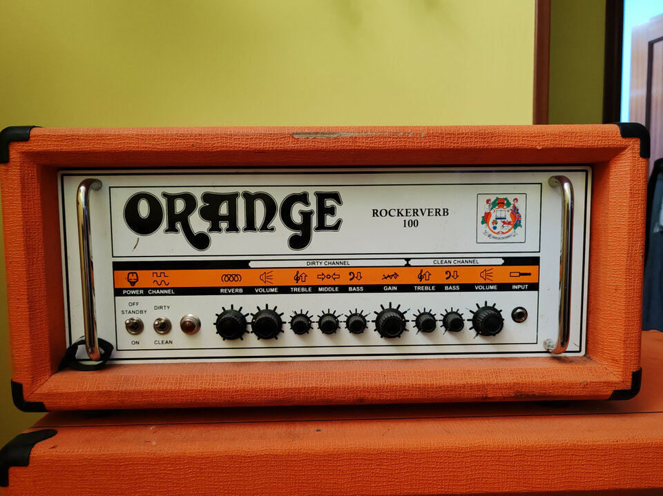 Orange Rockerverb 100. (Cabezal RK H100)