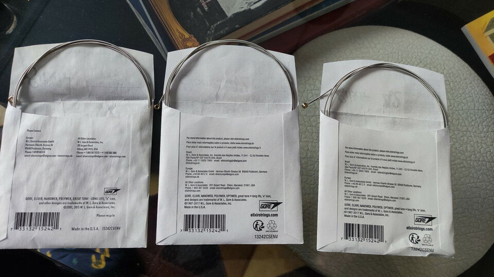 4 Cuerdas Elixir del 0.42 - Envío incluido
