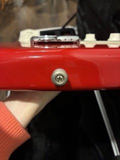 Guitarra Cutlass SSS Roja Music Man