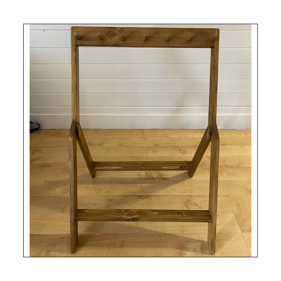 Soporte para instrumentos en madera