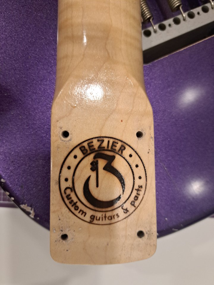 Strato custom relic MJT - Bezier - Dimarzio - SKB