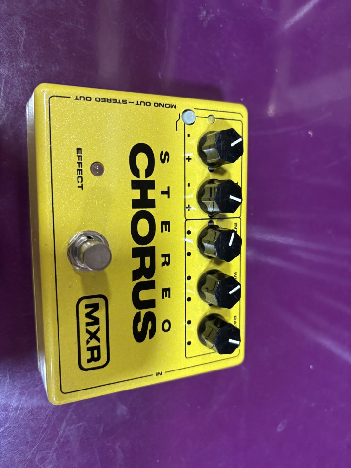 Mxr stereo chorus
