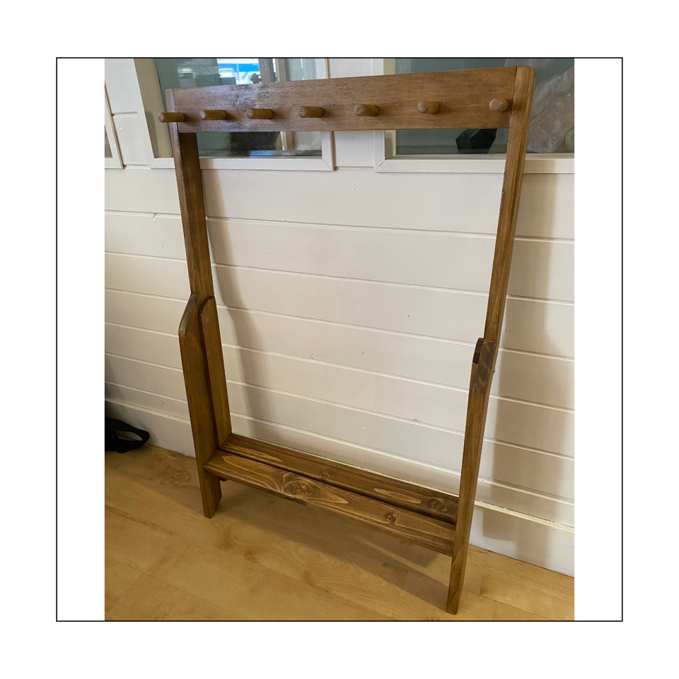 Soporte para instrumentos en madera