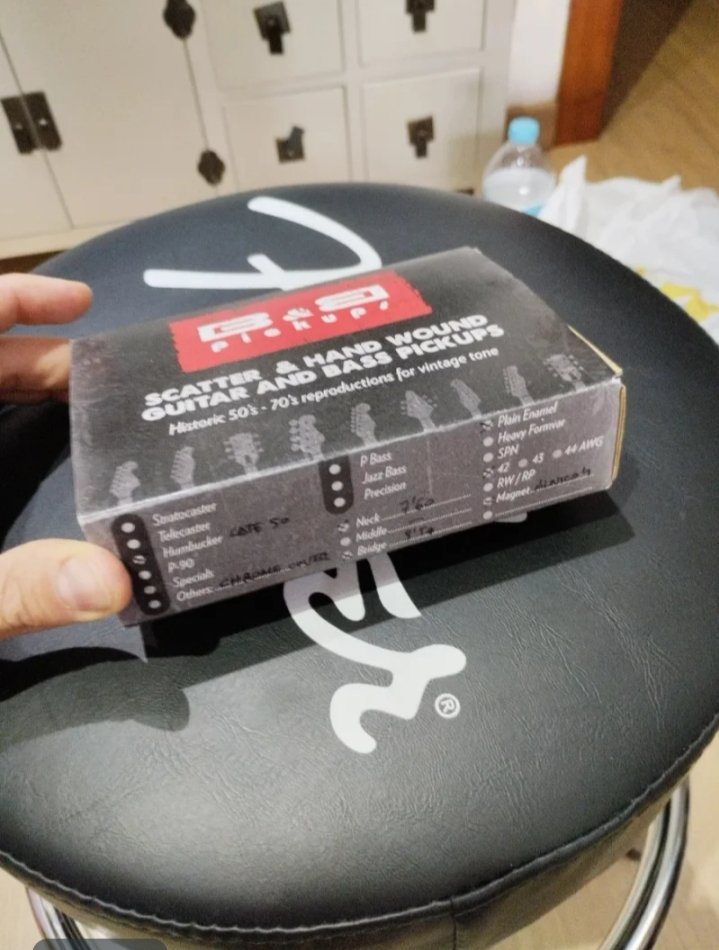 D' Angelico mini DC con pastillas B&B por Telecaster