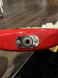 Guitarra Cutlass SSS Roja Music Man