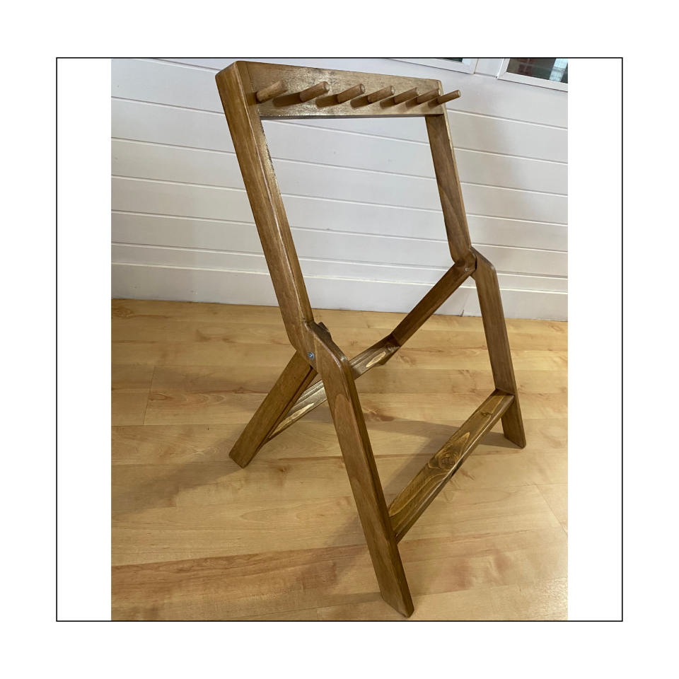 Soporte para instrumentos en madera