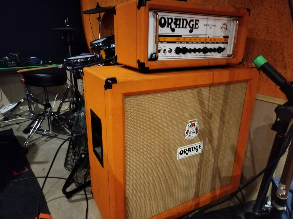 Orange Rockerverb 100. (Cabezal RK H100)