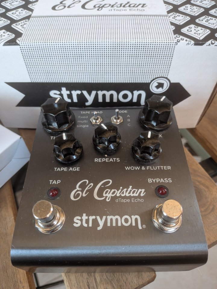 Delay Strymon El Capistan dTape Echo v1 de segunda mano · Foto 4 de 4 · Barcelona · 295 €
