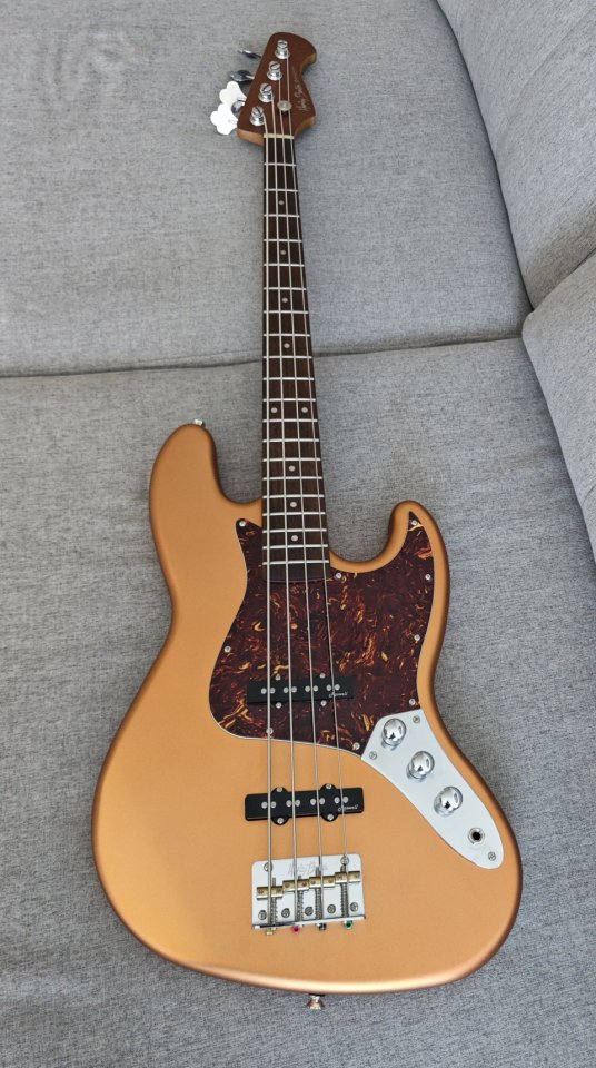 Harley Benton 25th anniversary Jazz Bass