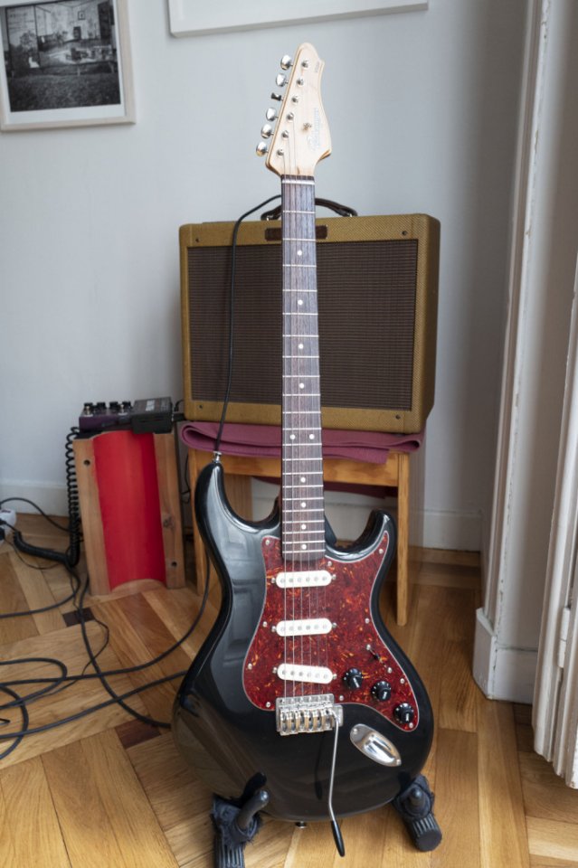 Strat Ruokangas VSOP Classic 2016 por Fender C.S. 60´s.