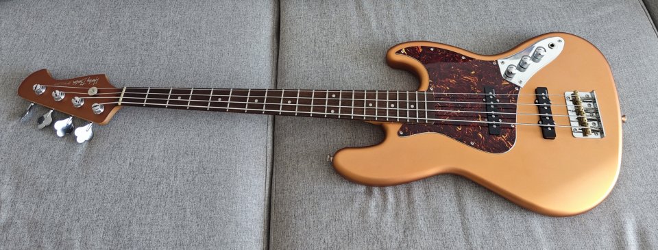 Harley Benton 25th anniversary Jazz Bass