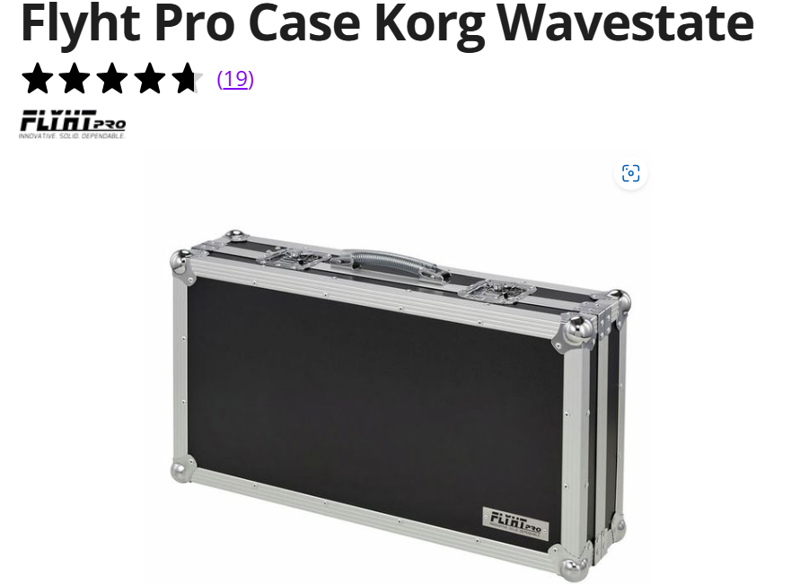 Korg modwave MK1 con Flyht Pro Case Korg modwave. de segunda mano · Foto 2 de 2 · Tarragona · 390 €