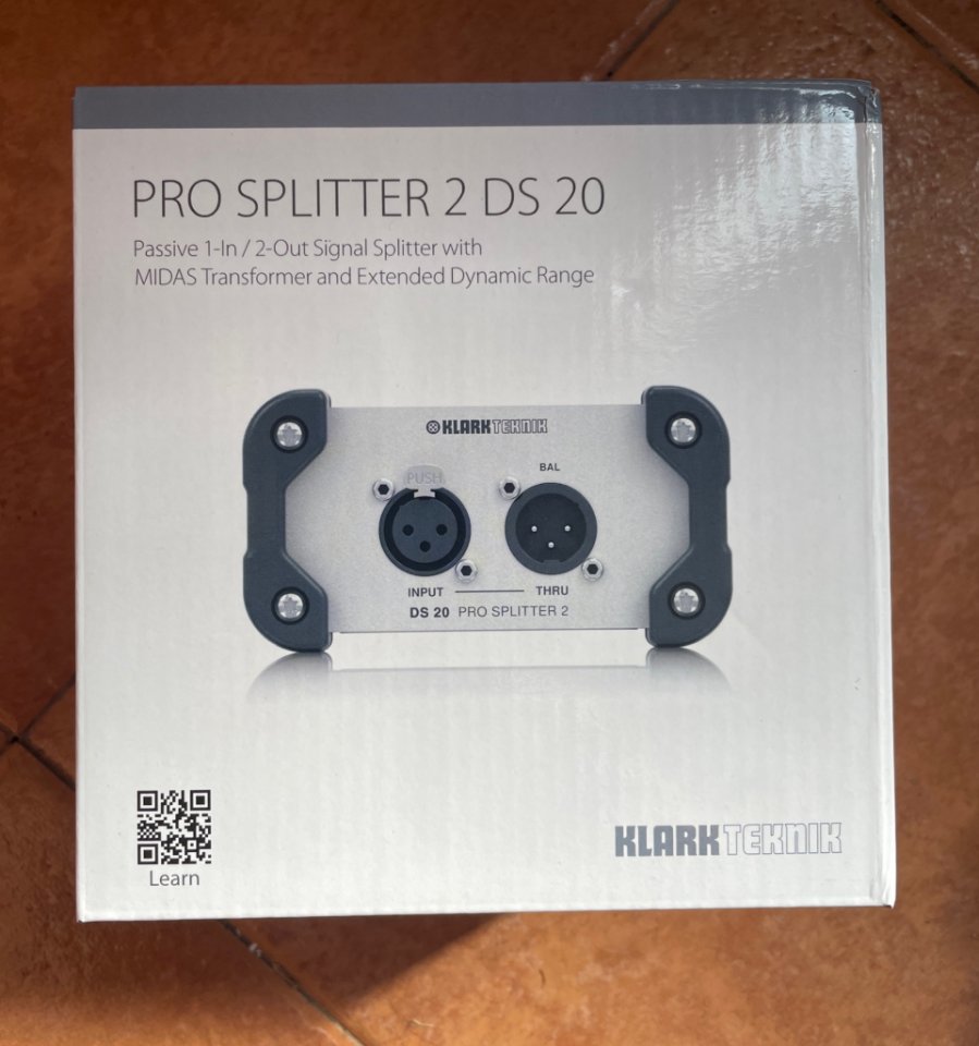 Klark Teknik Pro Splitter 2 DS 20 Caja Inyección de segunda mano · Foto 1 de 3 · Burgos · 35 €