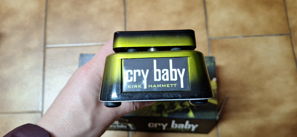 Pedal Dunlop Crybaby KH95 - Kirk Hammett Wah Wah