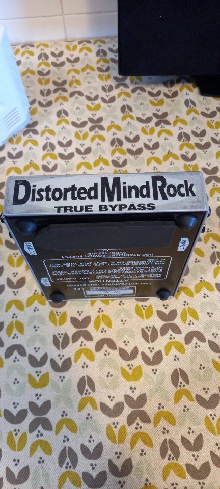 Pedal George Dennis Distorted Mind Rock