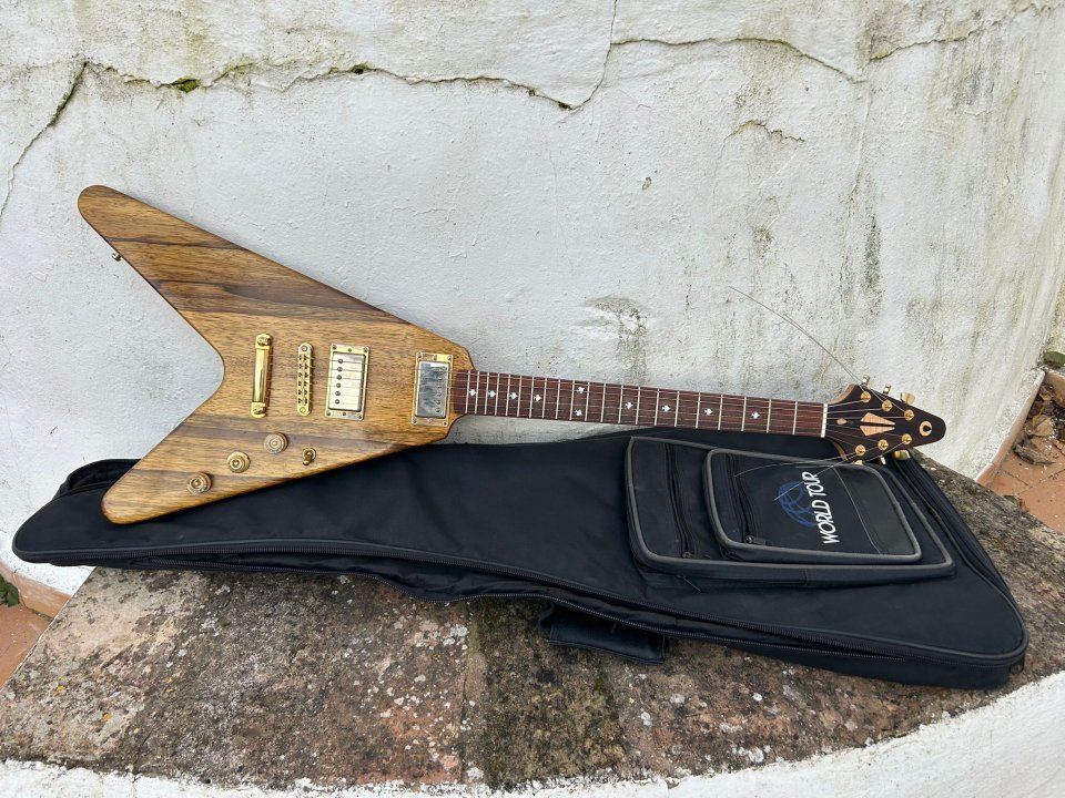 Flying Warmoth Korina