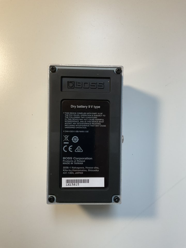 BOSS TU-3 Pedal Afinador Cromático