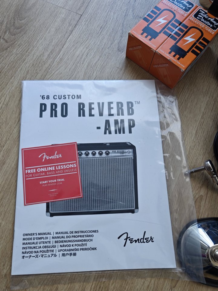 Fender 68 Custom Pro Reverb