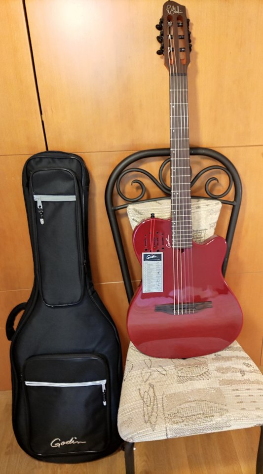 Godin Multiac Mundial Aztec Red -- COMO NUEVA -- de segunda mano · Foto 1 de 10 · Valencia · 1399 €