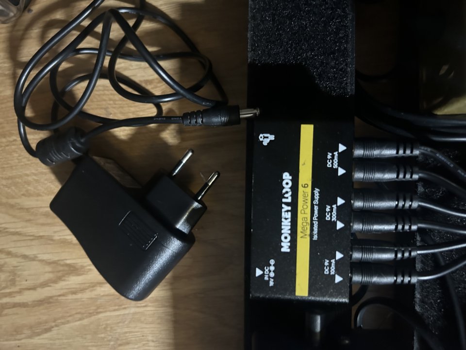 Monkey Loop Mega Power 6 Fuente Alimentación Para Pedales