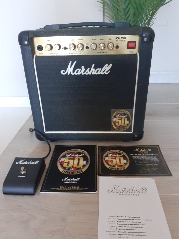 Marshall jcm2000 50th anniversary
