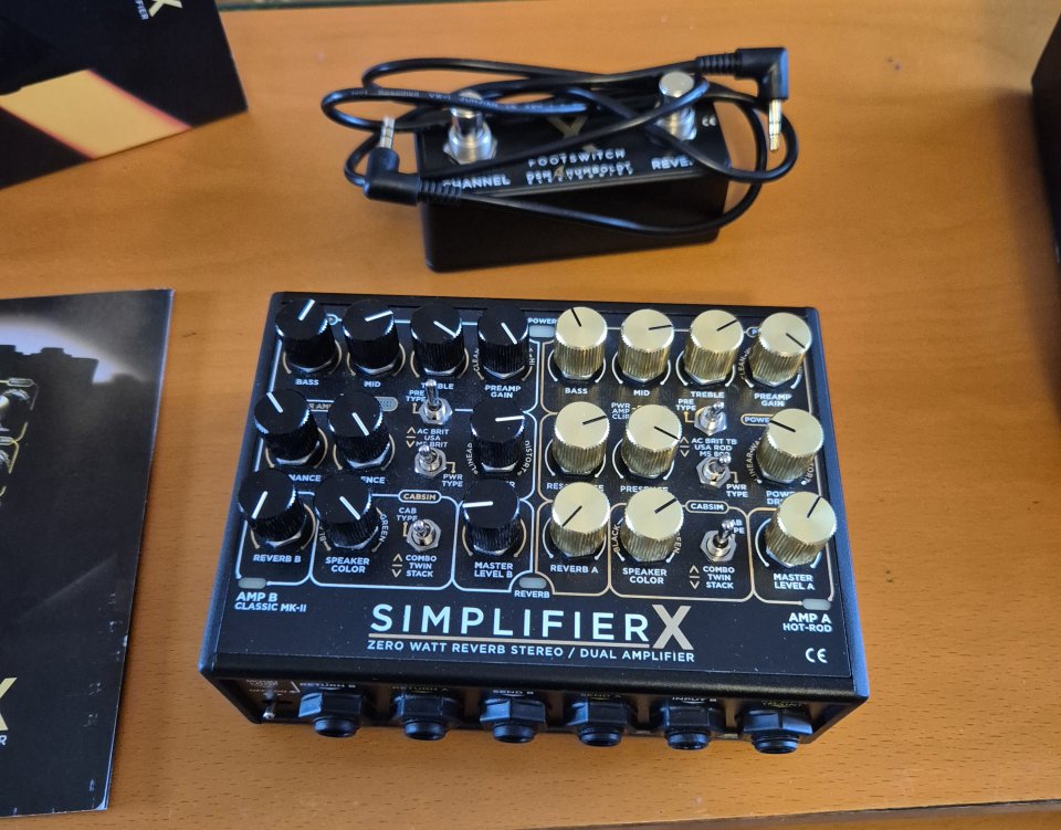 SimplifierX  Dual amplifier