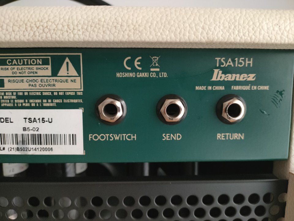 Amplificador Ibanez TSA15. REBAJADO