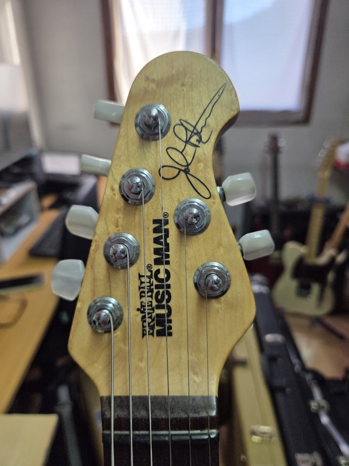Ernie Ball Music Man John Petrucci 6 (Piezo) - Espectacular estado de segunda mano · Foto 3 de 5 · Barcelona · 2200 €