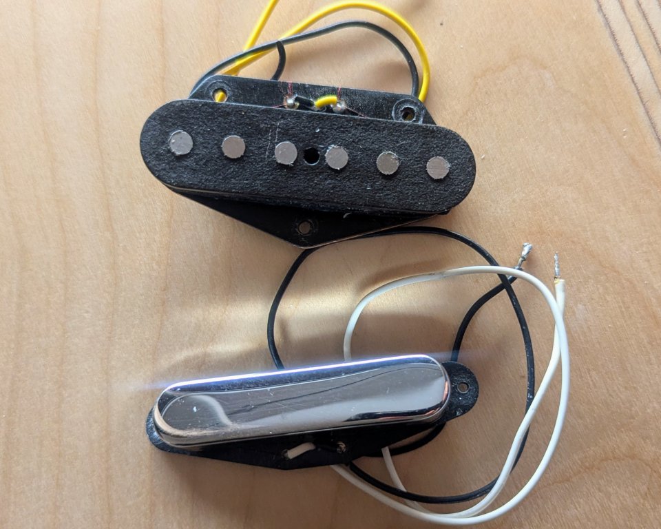 Juego pastillas Fender Texas Special Tele de segunda mano · Foto 1 de 2 · Barcelona · 135 €