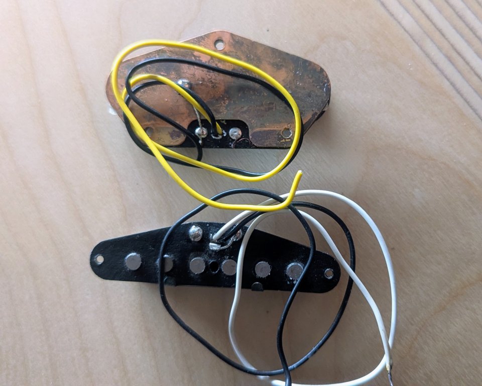 Juego pastillas Fender Texas Special Tele de segunda mano · Foto 2 de 2 · Barcelona · 135 €