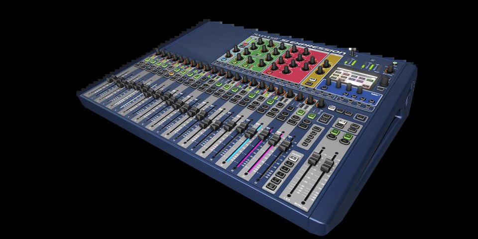 Mesa de mezclas digital Soundcraft Si Expression 2 de segunda mano · Lugo · 1190 €