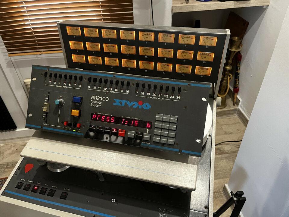 Magnetofono 24 CH 2 pulgadas (Studio Magnetics AR2400 24CH  2¨) NO ENVIO