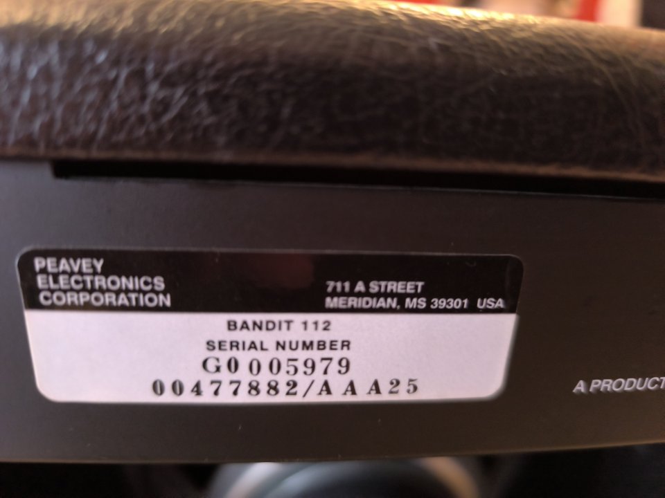 Peavey Bandit 112 Sheffield transtube de segunda mano · Foto 2 de 3 · Murcia · 50 €