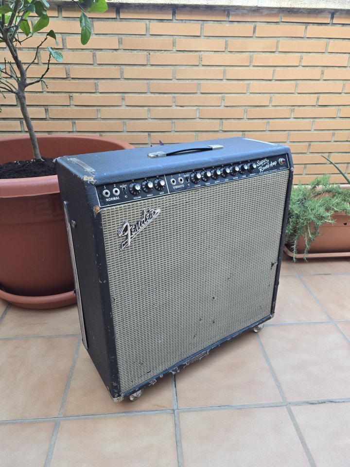 Fender Super Reverb AB763 1965 vintage de segunda mano · Foto 9 de 10 · Valencia · 3300 €