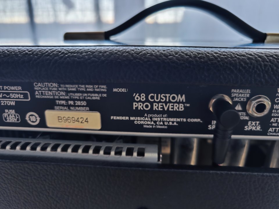 Fender 68 Custom Pro Reverb