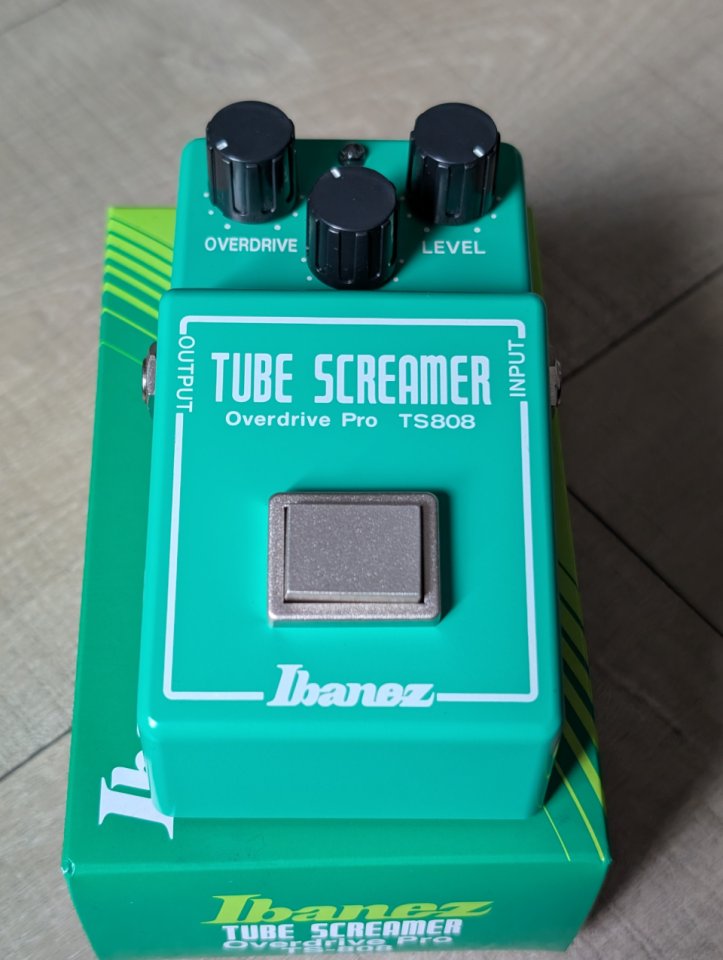 Ibanez TS808 Overdrive Pro reissue impoluto