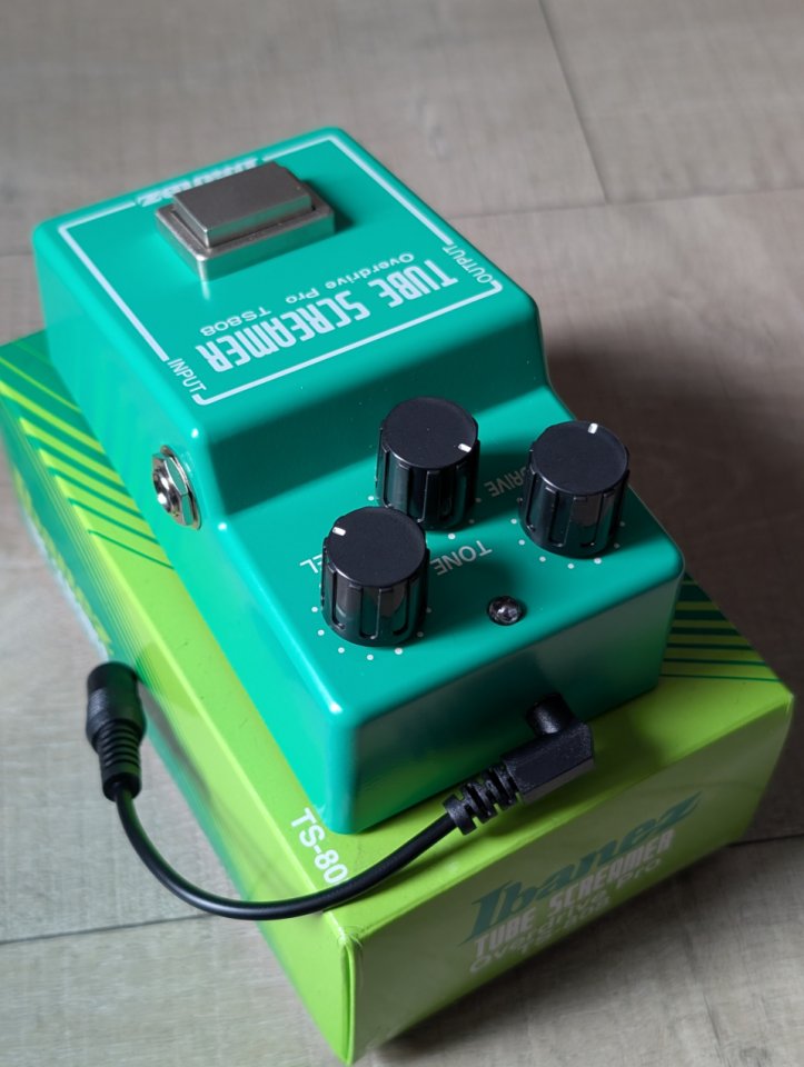 Ibanez TS808 Overdrive Pro reissue impoluto