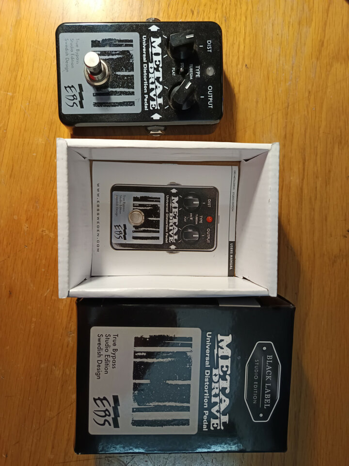 EBS Metal DRIVE studio edition