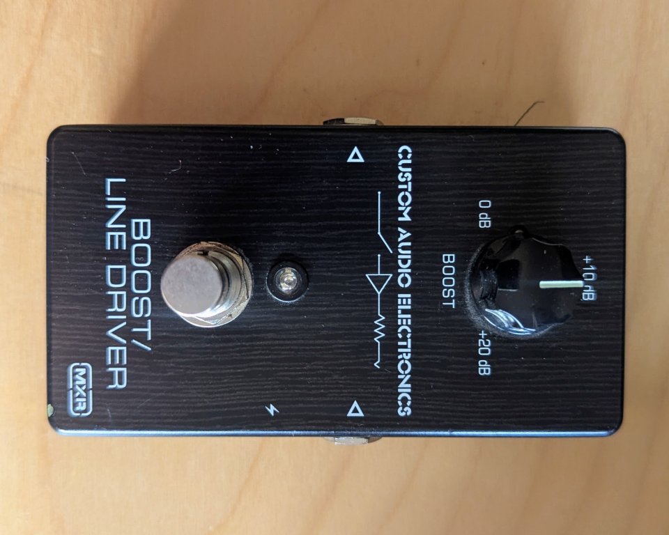 Booster Custom Audio MXR BOOST/LINE DRIVER MC401 de segunda mano · Foto 1 de 2 · Barcelona · 85 €