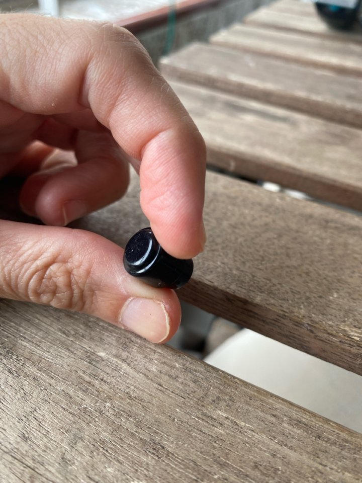 Punta de interruptor Fender Telecaster negro