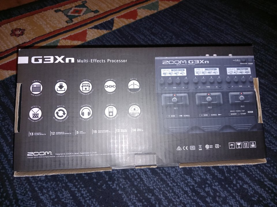 Multi-efectos Zoom G3X-n