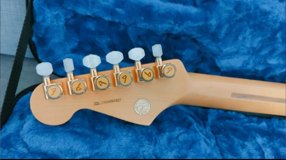 Fender am stratocaster 75 aniversario